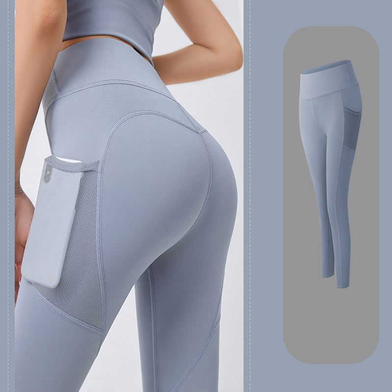 Leggings da allenamento modellanti a vita alta con controllo della pancia
