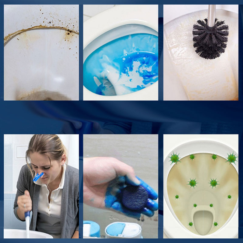 Pastiglie per la pulizia delle toilette profumate a limone
