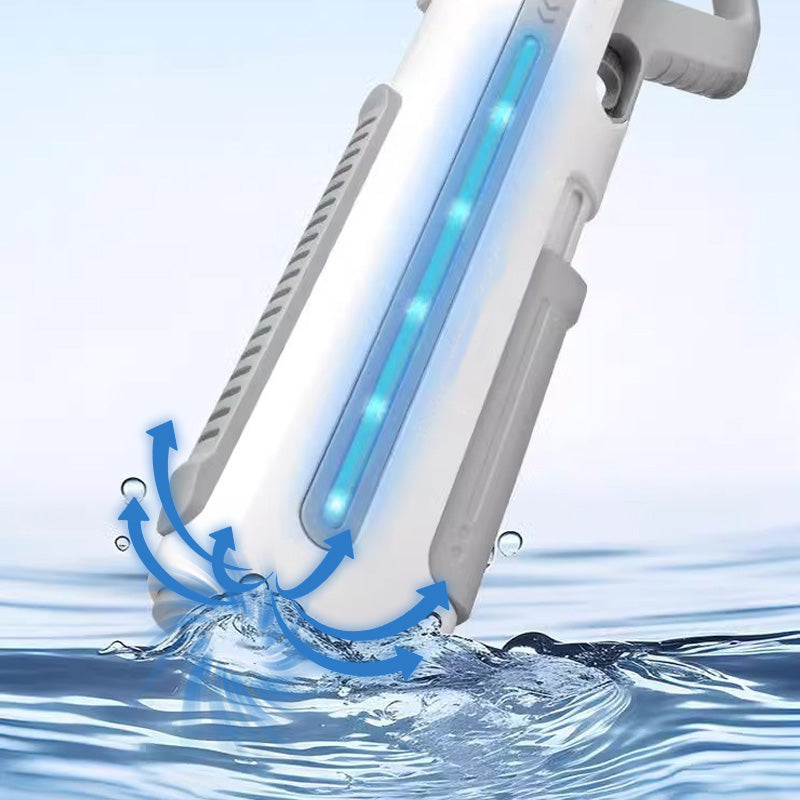 💥Elettrico a getto d'acqua a lunga gittata con LED per bambini e adulti
