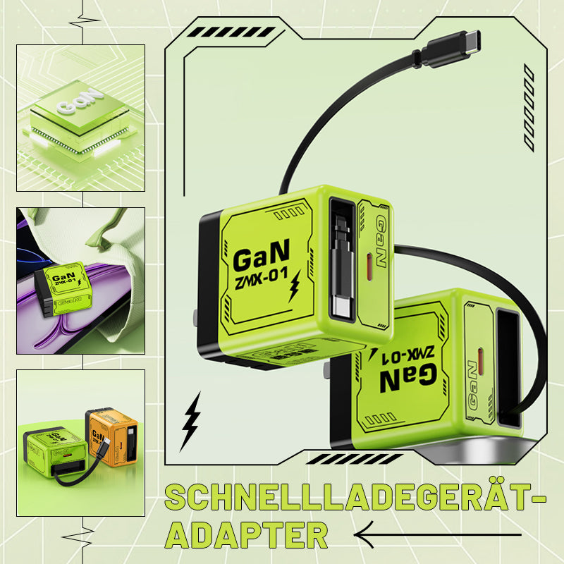 ⏳Speciale a tempo limitato⏰Adattatore per caricabatterie rapido con cavo e connettore retrattile di tipo C