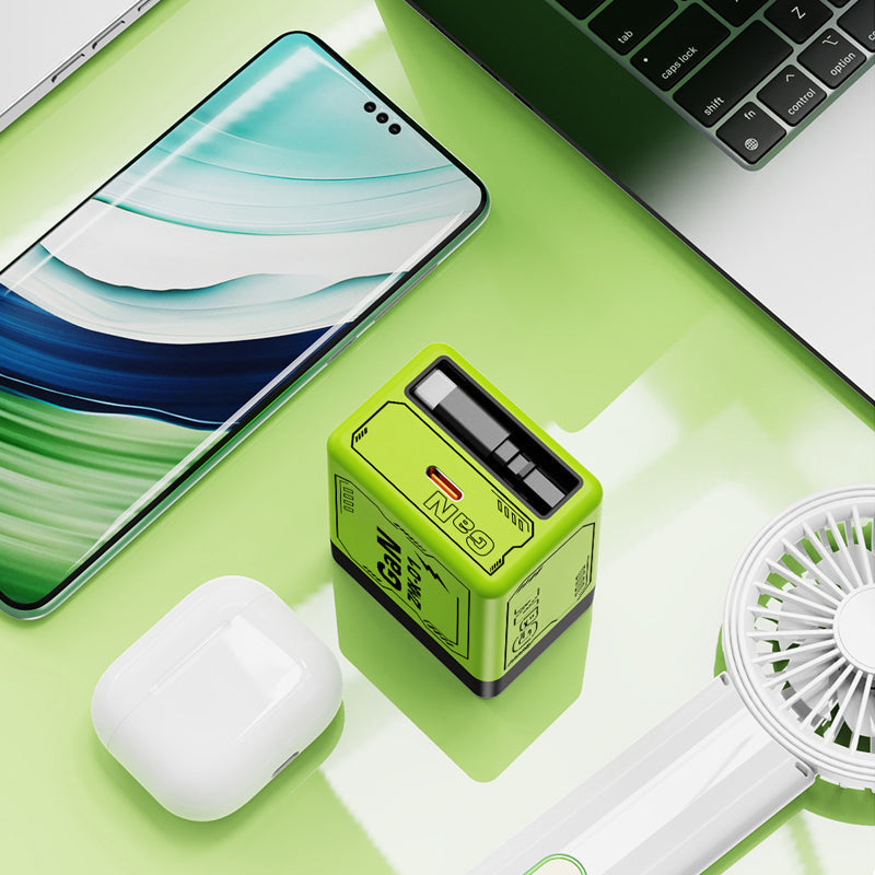⏳Speciale a tempo limitato⏰Adattatore per caricabatterie rapido con cavo e connettore retrattile di tipo C