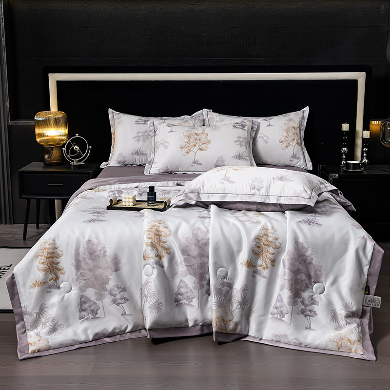 🌞Saldi estivi - 50% di sconto🏆Lenzuolo rinfrescante floreale (set da 4 pezzi)