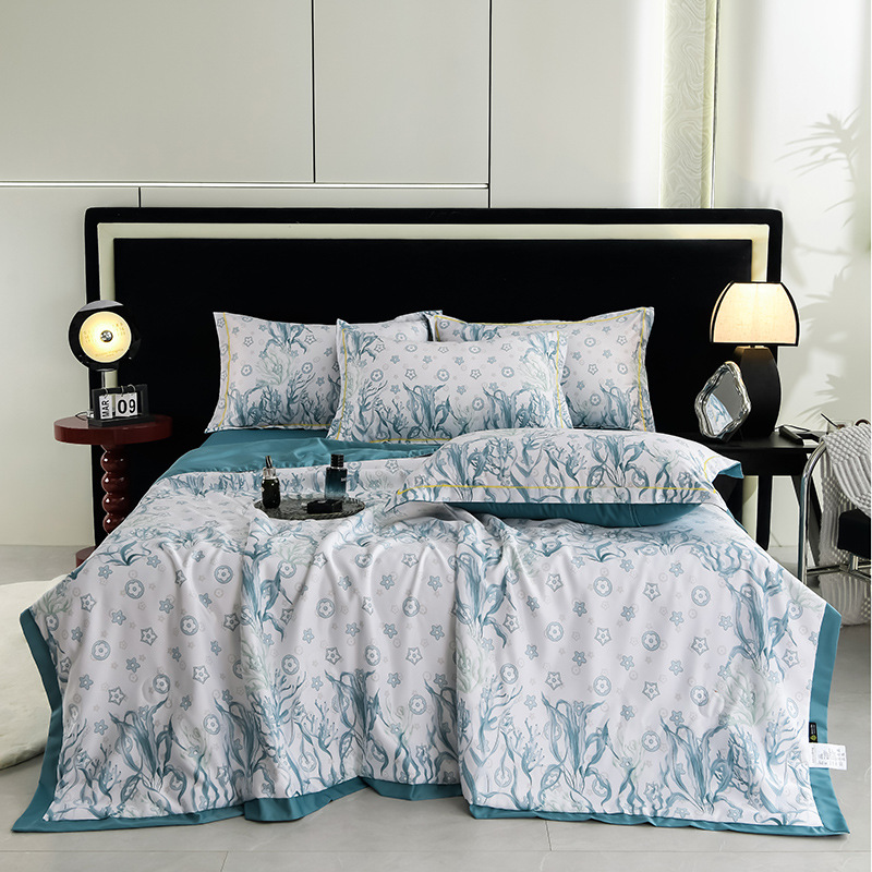 🌞Saldi estivi - 50% di sconto🏆Lenzuolo rinfrescante floreale (set da 4 pezzi)