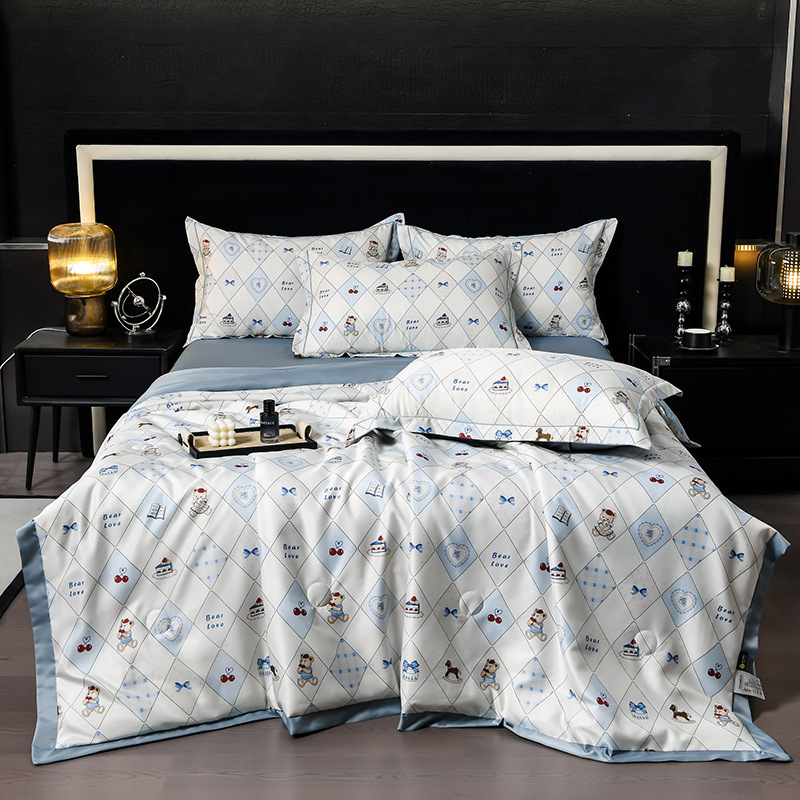 🌞Saldi estivi - 50% di sconto🏆Lenzuolo rinfrescante floreale (set da 4 pezzi)
