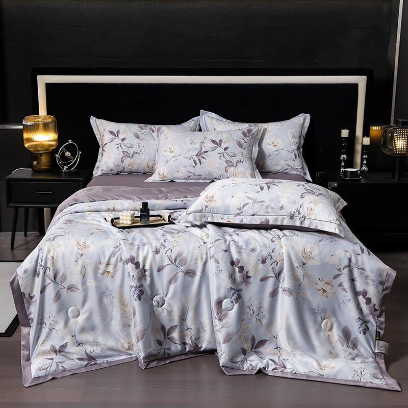 🌞Saldi estivi - 50% di sconto🏆Lenzuolo rinfrescante floreale (set da 4 pezzi)
