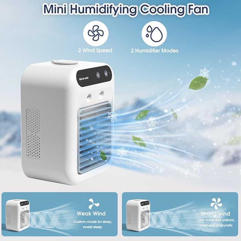 ❄️Mini Condizionatore portatile con funzione di raffreddamento e umidificazione