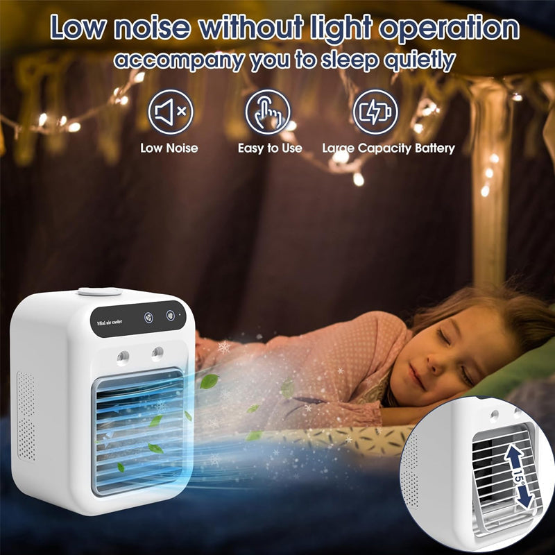 ❄️Mini Condizionatore portatile con funzione di raffreddamento e umidificazione