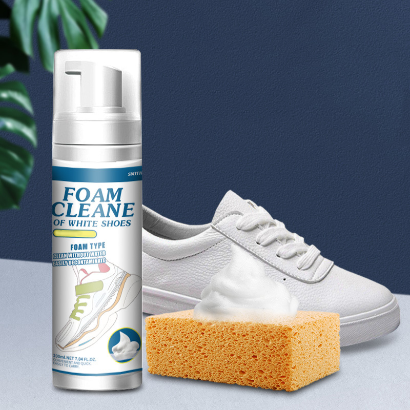 Detergente Universale Portatile in Schiuma Senza Risciacquo per Scarpe