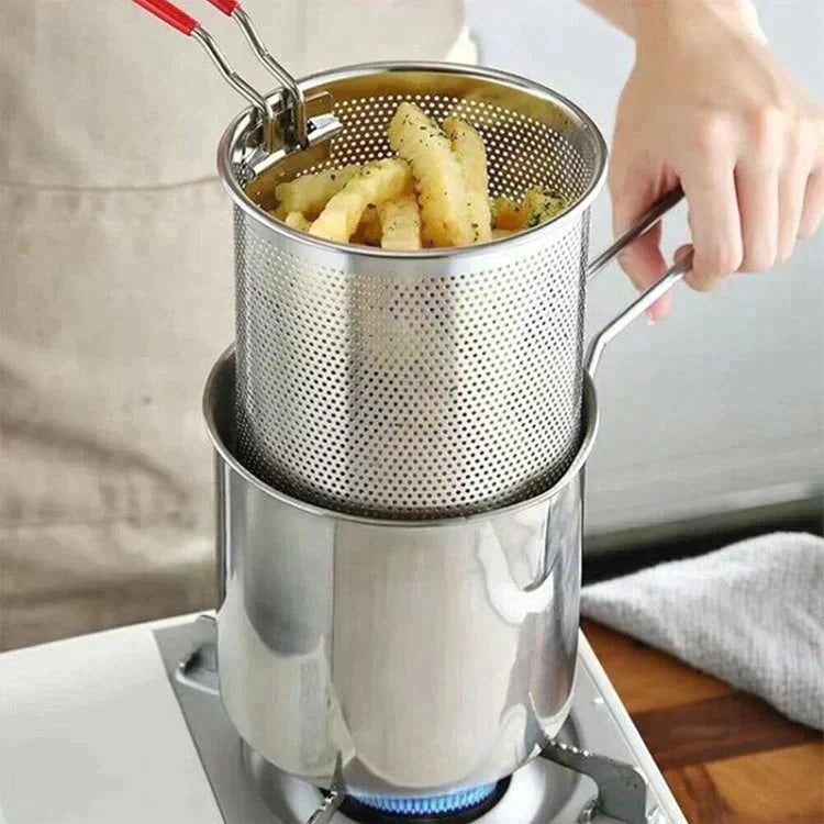 Friggitrice Multifunzionale in Acciaio Inox 304