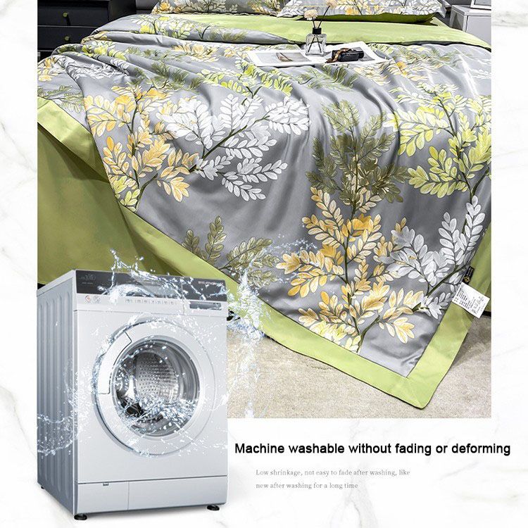 🌞Saldi estivi - 50% di sconto🏆Lenzuolo rinfrescante floreale (set da 4 pezzi)