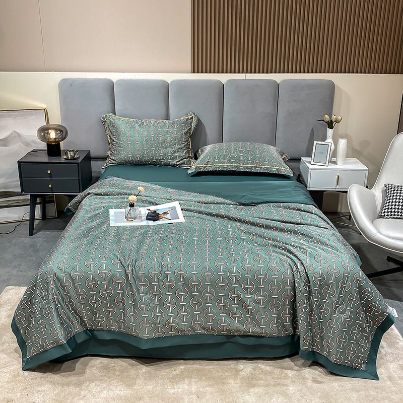 🌞Saldi estivi - 50% di sconto🏆Lenzuolo rinfrescante floreale (set da 4 pezzi)