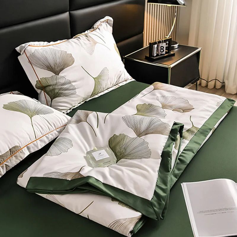 🌞Saldi estivi - 50% di sconto🏆Lenzuolo rinfrescante floreale (set da 4 pezzi)