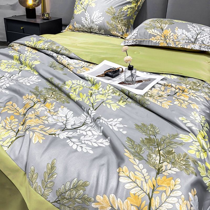 🌞Saldi estivi - 50% di sconto🏆Lenzuolo rinfrescante floreale (set da 4 pezzi)