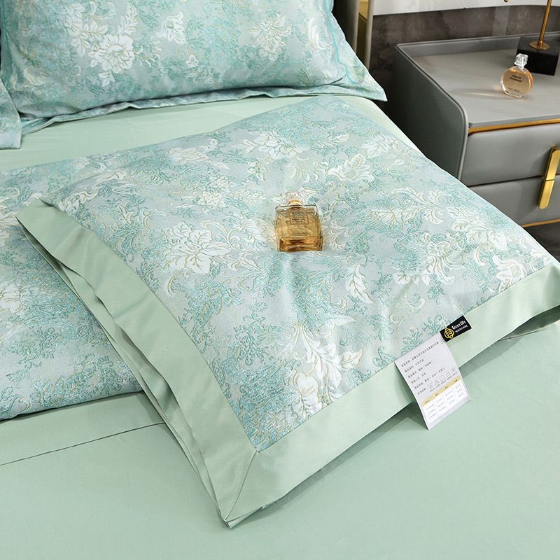 🌞Saldi estivi - 50% di sconto🏆Lenzuolo rinfrescante floreale (set da 4 pezzi)