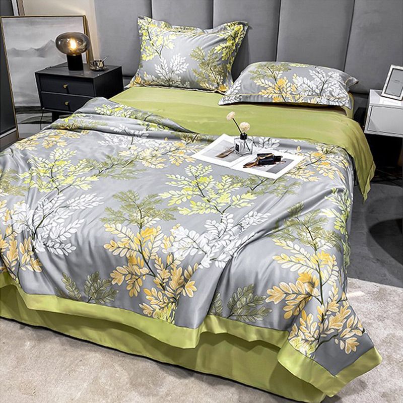 🌞Saldi estivi - 50% di sconto🏆Lenzuolo rinfrescante floreale (set da 4 pezzi)