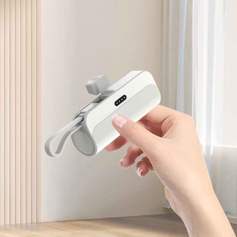 Power Bank Portatile ad Alta Capacità con Cavi Integrati