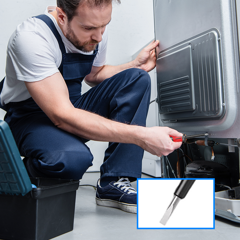 Cacciavite a croce magnetico 2 in 1 a coppia elevata e forte con testa piatta
