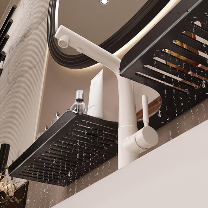 ✨2025 Nuovo design🌸Mensola da bagno a ventosa in legno di noce