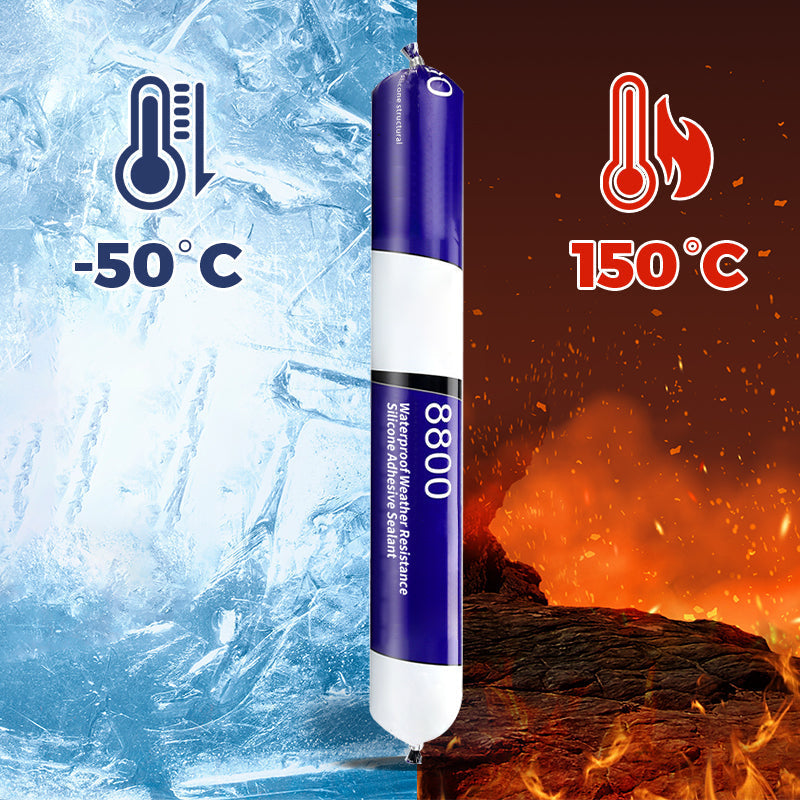 Sigillante adesivo in silicone🔥 impermeabile e resistente alle intemperie contro muffa e muffa