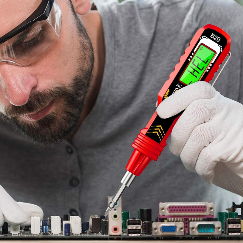 🔥Cacciavite multifunzione, voltmetro LCD senza contatto kijelzővel🛠️