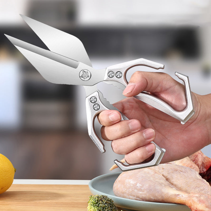 🔥Offerta speciale (50% di sconto)🔥Forbici da cucina multifunzionali e resistenti