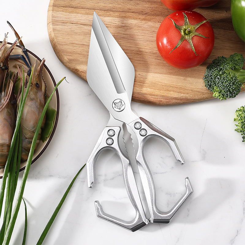 🔥Offerta speciale (50% di sconto)🔥Forbici da cucina multifunzionali e resistenti