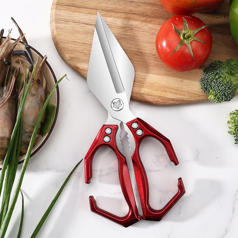 🔥Offerta speciale (50% di sconto)🔥Forbici da cucina multifunzionali e resistenti