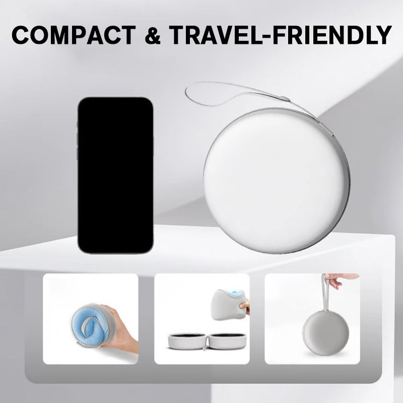 Cuscino da Viaggio a Forma di U in Memory Foam