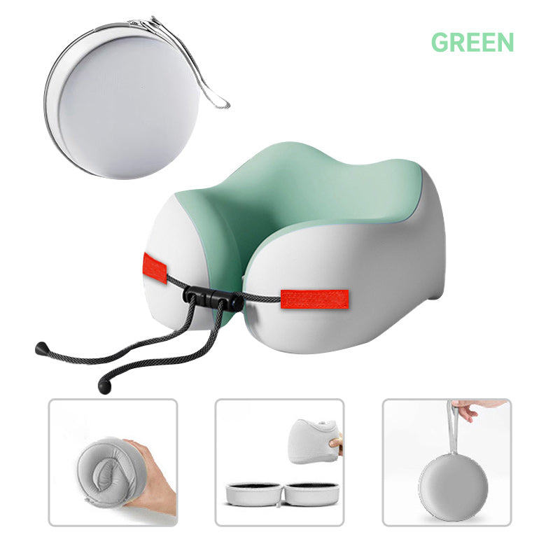 Cuscino da Viaggio a Forma di U in Memory Foam