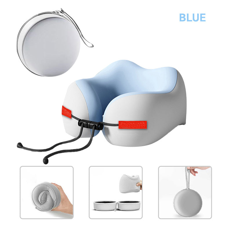 Cuscino da Viaggio a Forma di U in Memory Foam