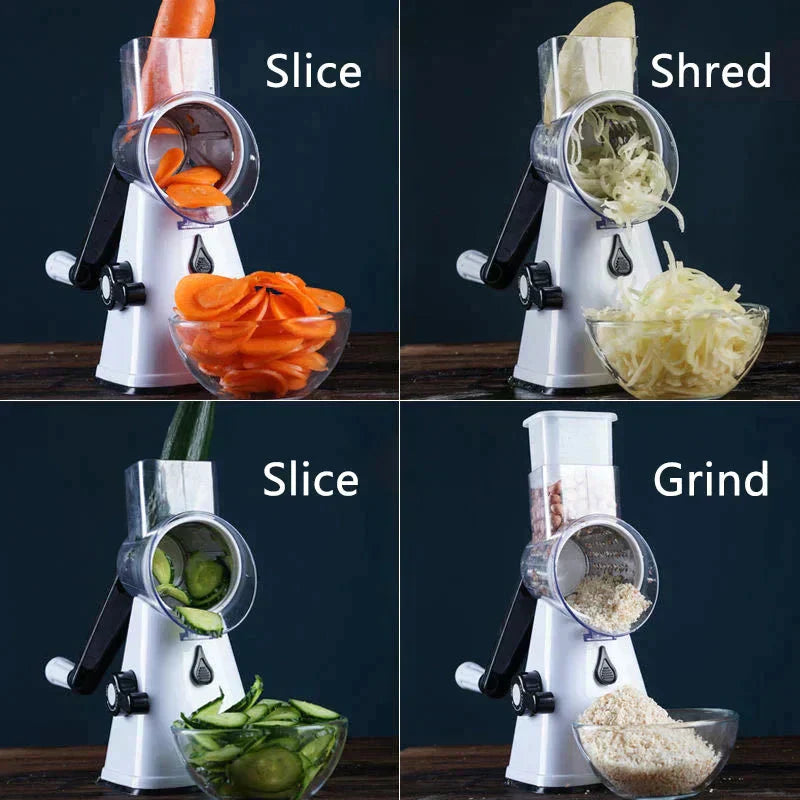 Taglierina e affettatrice multifunzionale per verdure