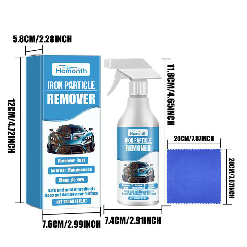 Spray Rimuovi Ruggine e Particelle di Ferro per Auto