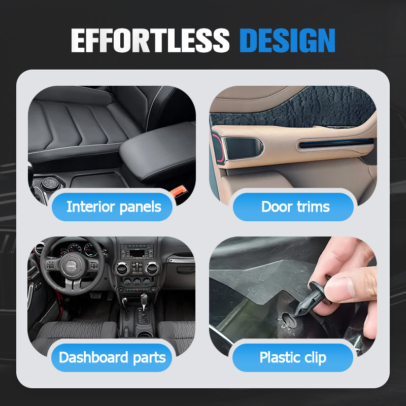 Pinza per clip in plastica per auto