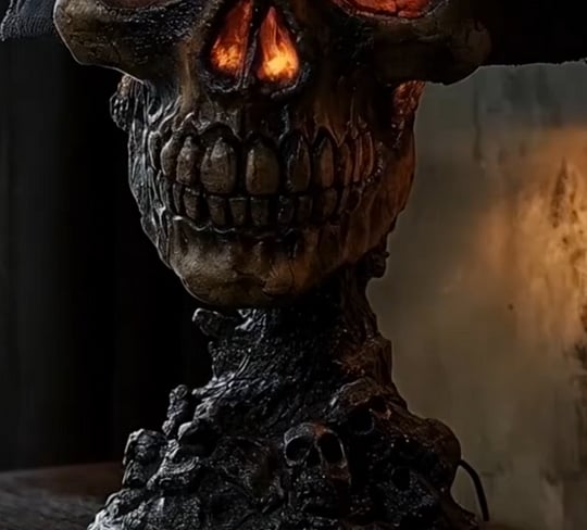 ⏰Historically lowest price: Save 50%- ☠️Skull Light