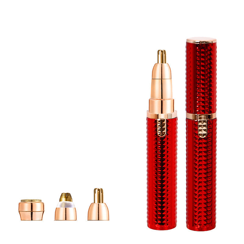 ✨ 50% DE RÉDUCTION ! 💇 Tondeuse À Sourcils Électrique Portable – Précision Absolue, 3 Têtes Interchangeables & Rechargeable USB – Idéale pour Sourcils, Nez et Corps 🪒💫