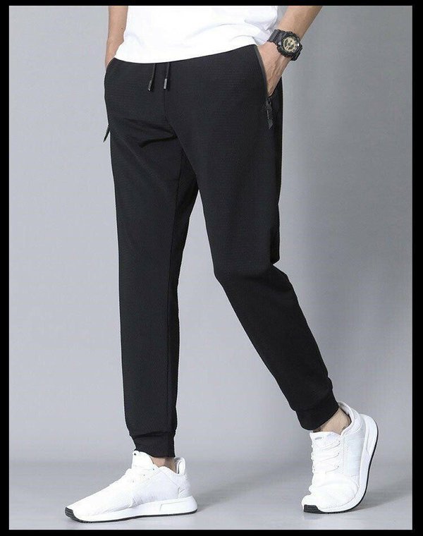 Pantaloni elasticizzati da uomo per l'allenamento e la corsa