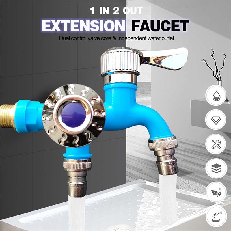 🔥Vendita calda 49% di sconto🔥Rubinetto a doppio controllo antigelo per esterni