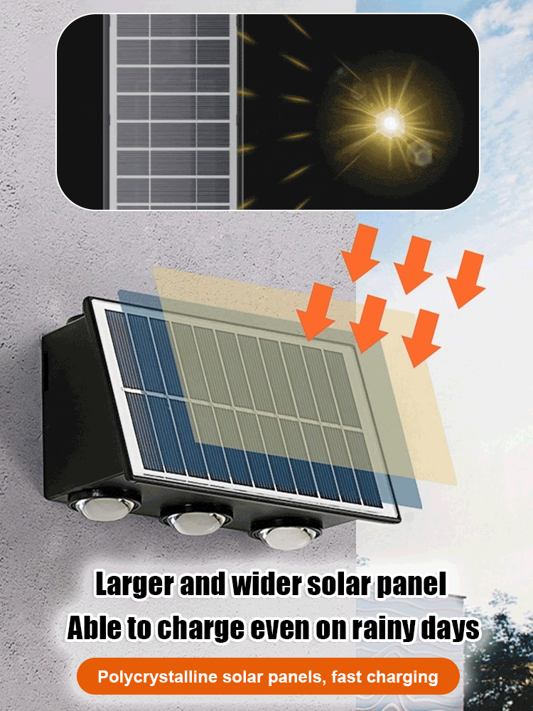 💥 Vendita di Capodanno 49% OFF💥 Lampada da parete a energia solare