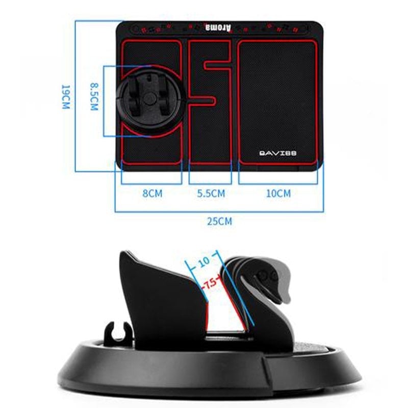 🎁Capodanno 49% DI SCONTO⏳ Tappetino per cellulare ANTISCIVOLO 4 in 1 per auto