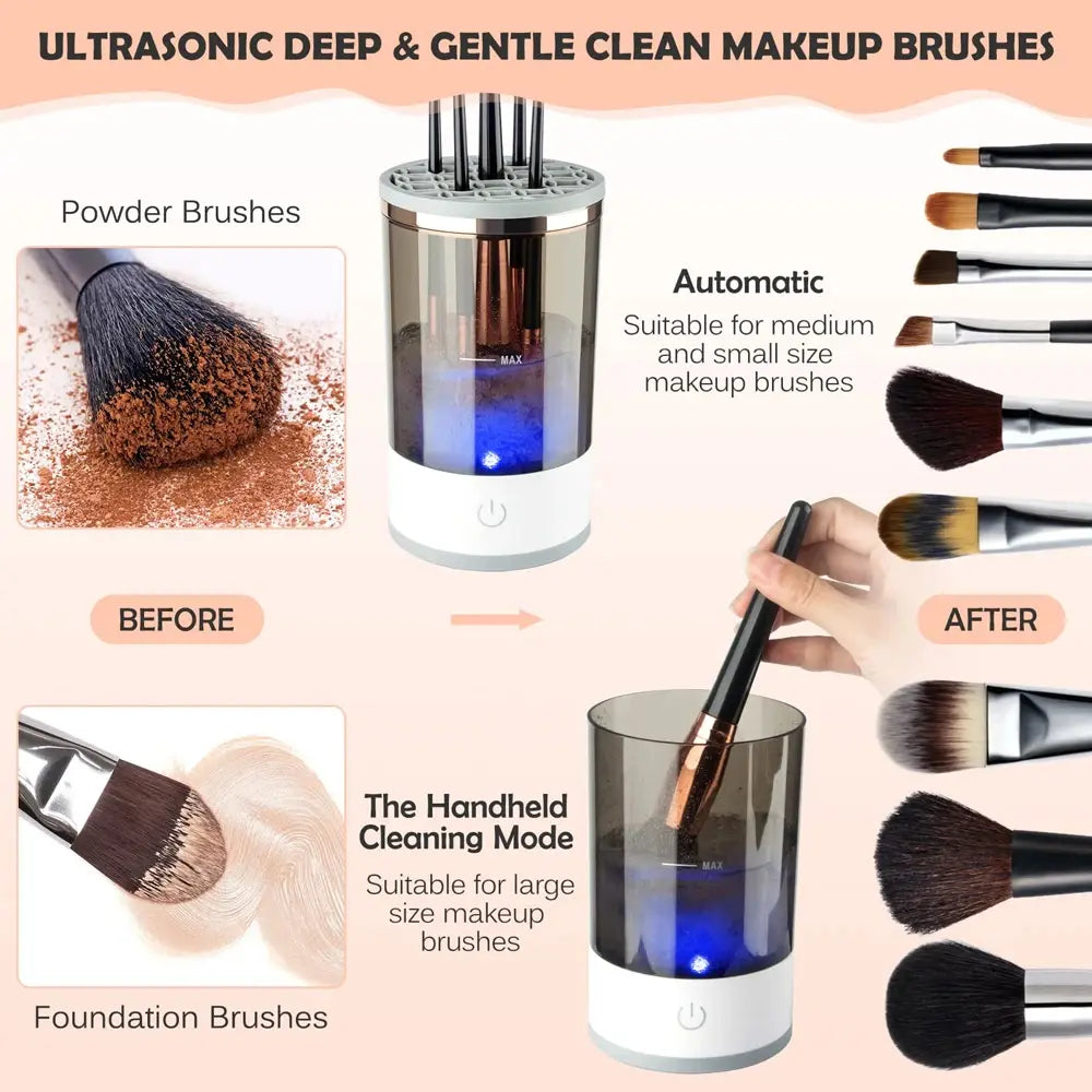 🔥 Vendita calda 50 % di sconto😍 Spazzola ricaricabile per il make-up