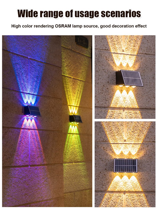 💥 Vendita di Capodanno 49% OFF💥 Lampada da parete a energia solare