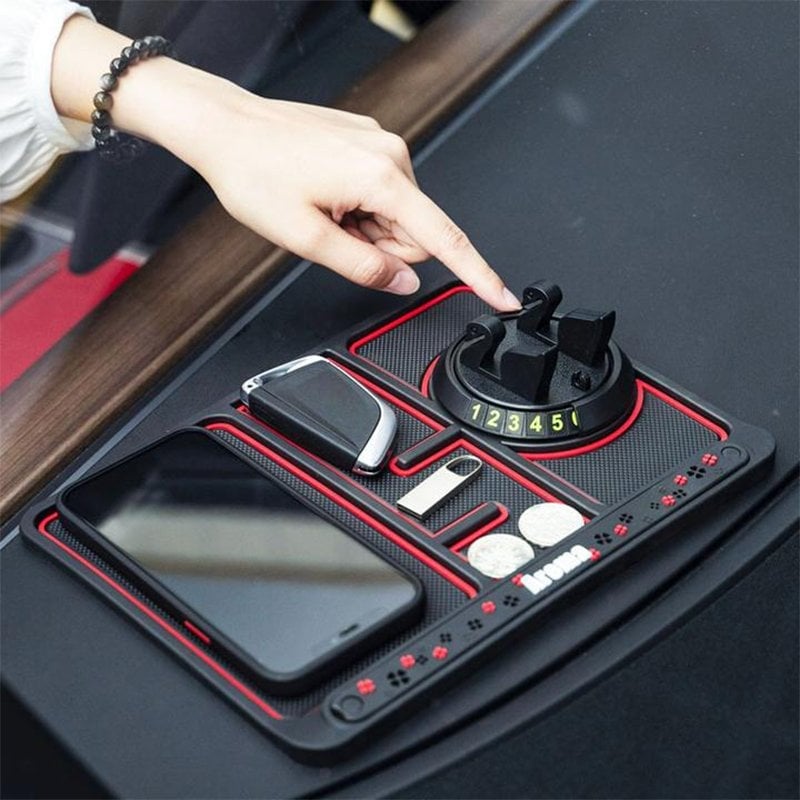 🎁Capodanno 49% DI SCONTO⏳ Tappetino per cellulare ANTISCIVOLO 4 in 1 per auto