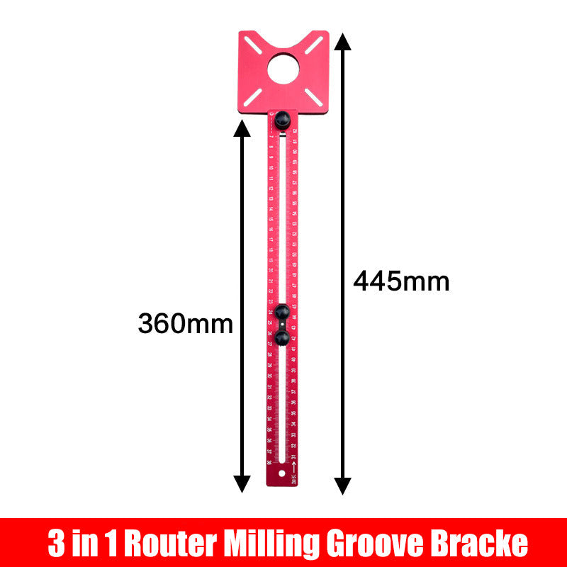 🔥Vendita calda 49% di sconto🔥3 in 1 Router fresatura scanalatura Bracke