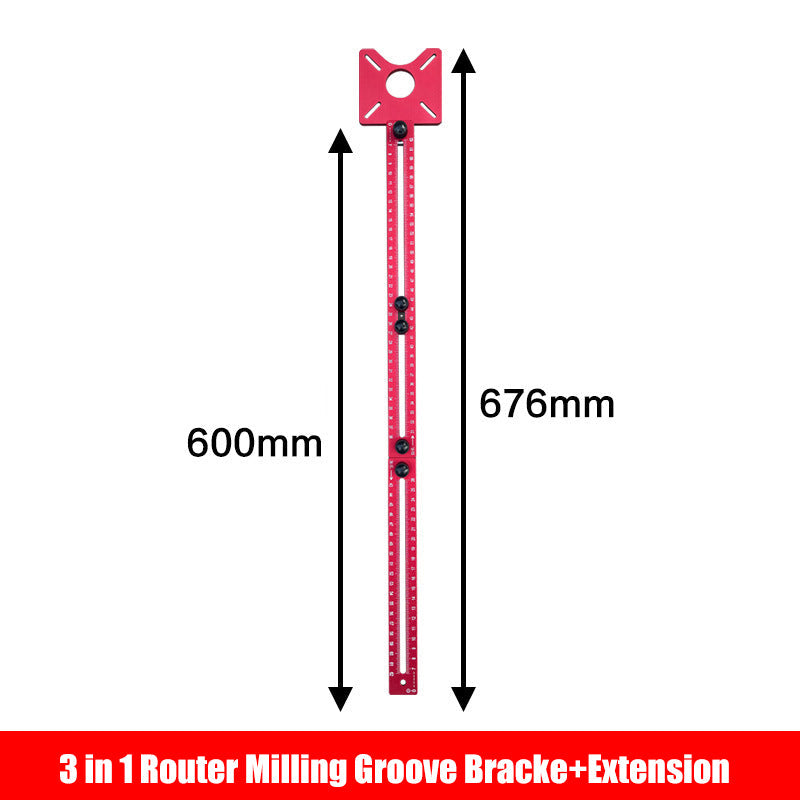 🔥Vendita calda 49% di sconto🔥3 in 1 Router fresatura scanalatura Bracke