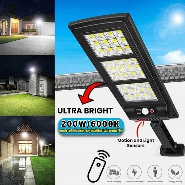 💡 LAMPADA A LED SOLARE 6000K 🌟(ACQUISTARE 2 SPEDIZIONE GRATUITA)