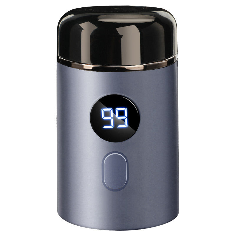 🪒 PROMO FLASH 50% ! ⚡ Rasoir Électrique Mini Portable – 15 Lames Turbo Inox, 7200 tr/min, Double Anneau 3D, Usage Sec/Humide, Recharge USB, Autonomie 60min ✨