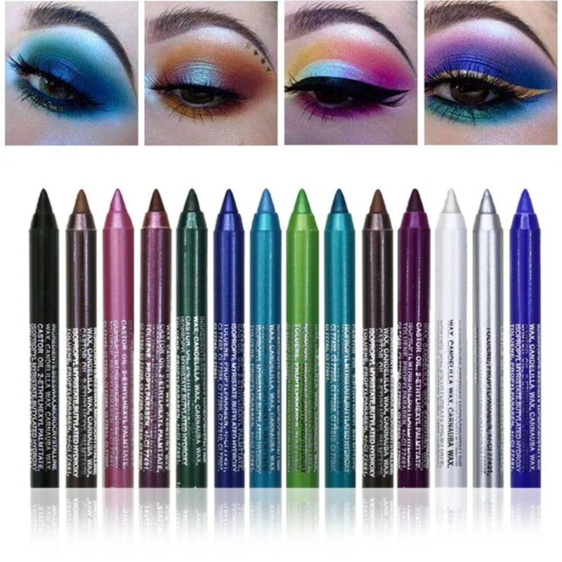 Eyeliner Coloré Longue Tenue ✨ Waterproof 24h 💧