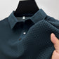 Camicia a maniche corte traspirante da uomo in seta di ghiaccio