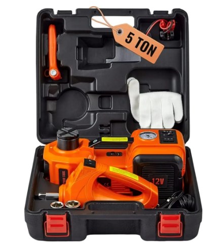 Strumenti essenziali per la riparazione dell'auto - 12V Cric idraulico elettrico per auto