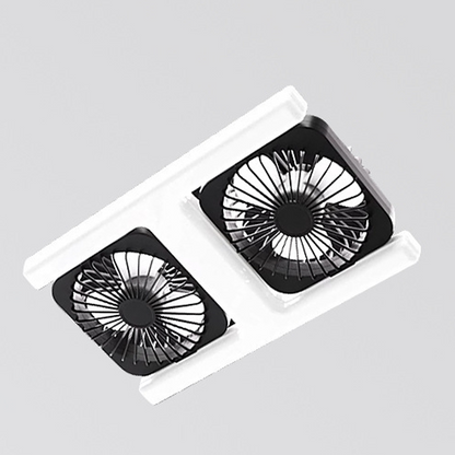 📢📢50 % DE RÉDUCTION !! ⏰Ventilateur de plafond à double tête avec lumière LED – design moderne avec télécommande pour salon et chambre